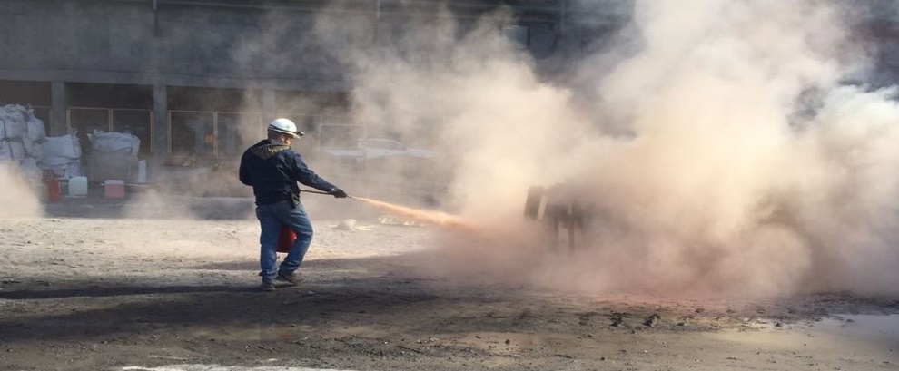 Simulacro Incendio: Deacero, Aceria Saltillo