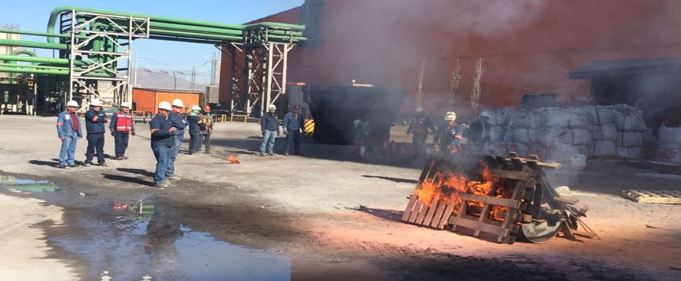 Simulacro Incendio: Deacero, Aceria Saltillo