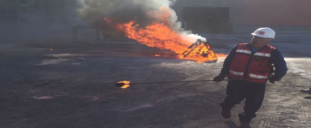 Simulacro Incendio: Deacero, Aceria Saltillo