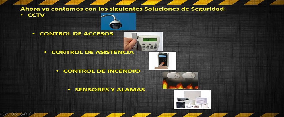 Soluciones con Sistemas Electronicos de Suguridad.